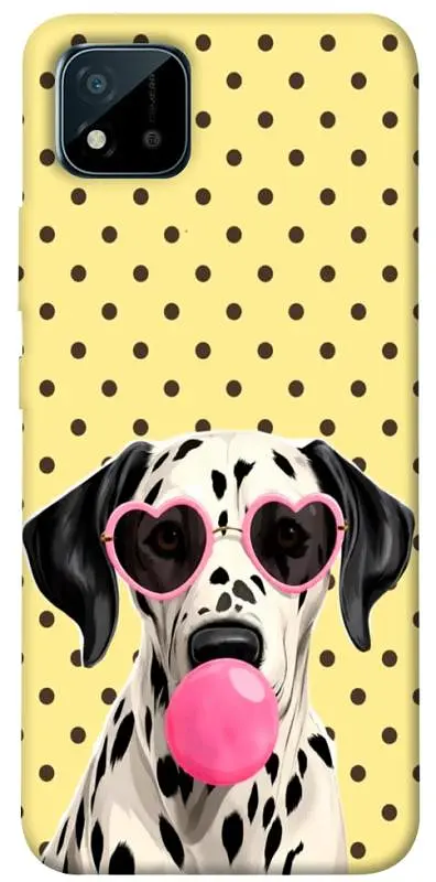 TPU чохол Demsky Pinky dolmatin для Realme C11 (2021)