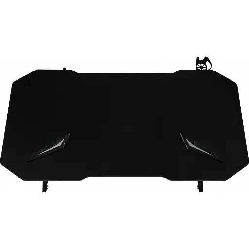 Геймерский компьютерный стол GT Racer T-1211, 120x60x73 Black (T-1211 (120x60x73) Black) - фото 8