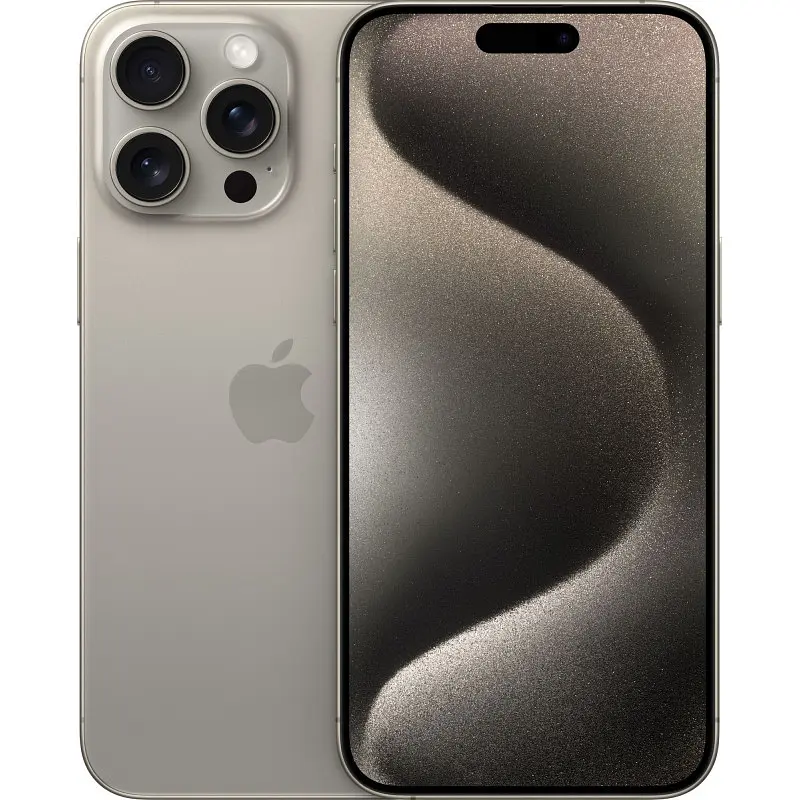 Смартфон Apple iPhone 15 Pro 256Gb Natural Titanium Refurbished (2745445262)