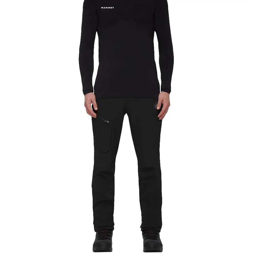 Штани Mammut Zinal Guide SO Hybrid Pants Men 54 Black - фото 2
