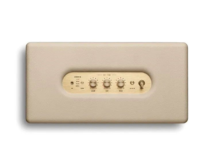 Портативна акустика (bluetooth-колонка) Marshall Woburn III Cream (1006017) (Asian Version) - фото 3