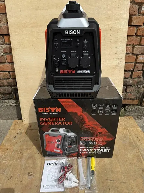 Інверторний бензиновий генератор BISON BS3500iS 3.0/3.3 кВт - фото 4