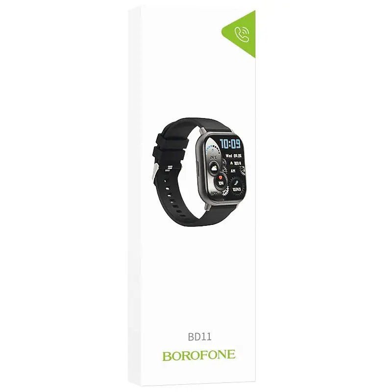 Смарт-часы Borofone BD11 Smart sports watch (call version) Black - фото 6