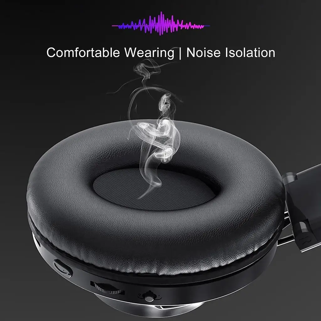 Бездротові навушники NIA S4000 Bluetooth 3,5 мм AUX - фото 6