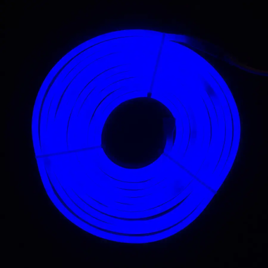 Неоновая светодиодная гирлянда-трубка Devilon SMD2835 LED 5 м синяя (950088) - фото 3
