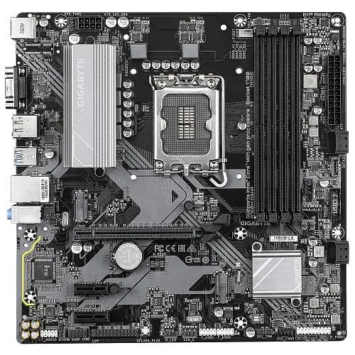Материнская плата LGA1700, Gigabyte B760M D3HP, B760, 4xDDR5, Int.Video(CPU), 4xSATA3, 2xM.2, 1xPCI-E 4.0 x16, 2xPCI-E 3.0 x1, Realtek 7.1, Realtek GbE, 6xUSB3.2/6xUSB2.0, VGA/HDMI/DP, MicroATX - фото 2