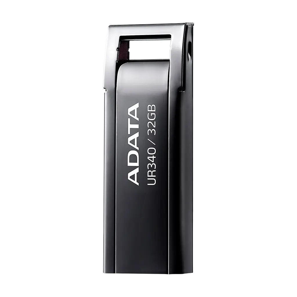 USB флеш накопичувач ADATA 32GB UR340 Black USB 3.2 (AROY-UR340-32GBK) - фото 3
