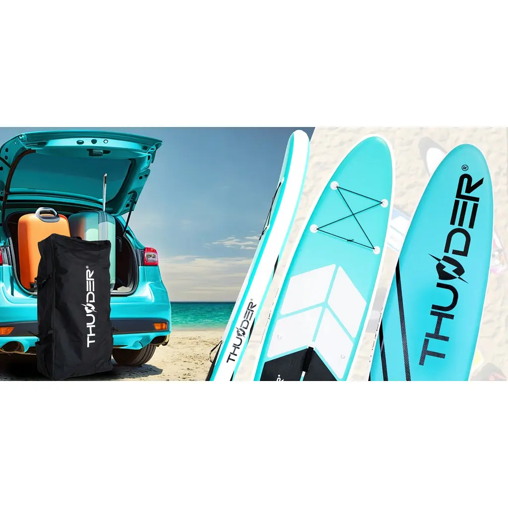 Надувна дошка SUP THUNDER Coast 320 см з веслом Mint - фото 10