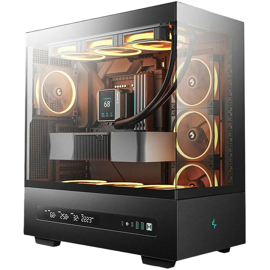 Корпус Deepcool CH690 Digital Black без БП (R-CH690-BKNNA0D-G-1) - фото 4