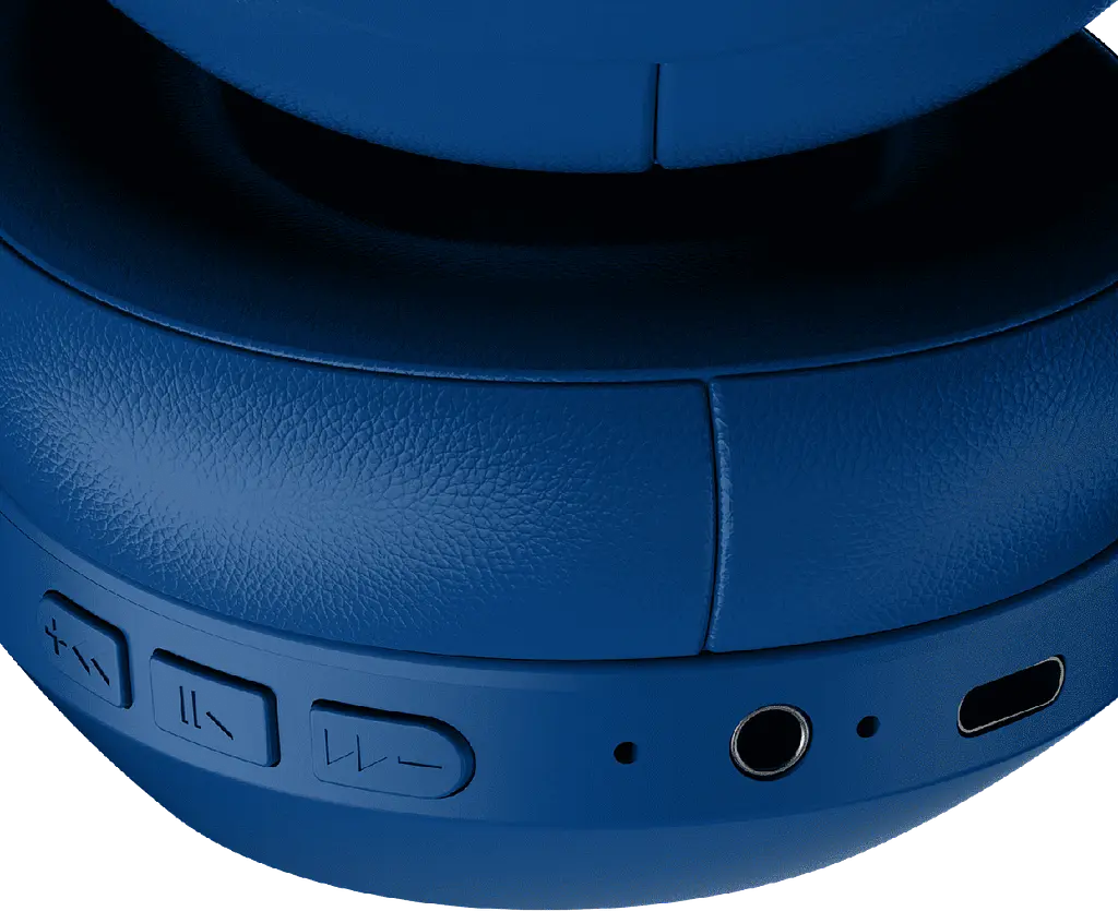 Навушники бездротові Defender FreeMotion B490 bluetooth стерео гарнітура + USB-C + 3.5 синя (63491) - фото 9