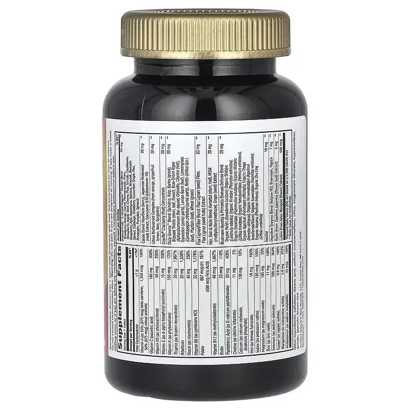 Мультивітаміни ультра для жінок Nature's Way Alive! Women's Ultra Multivitamin 150 таблеток - фото 3