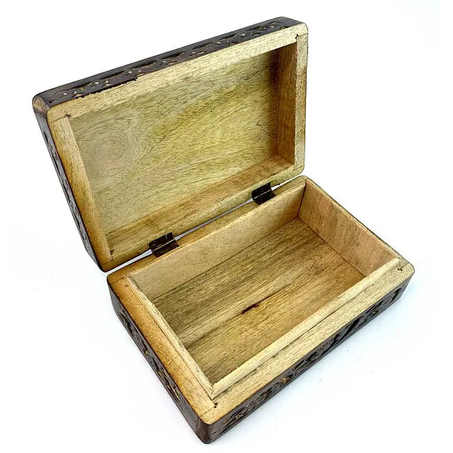 Скринька з мангового дерева 17.5х11.5х6 см - фото 5