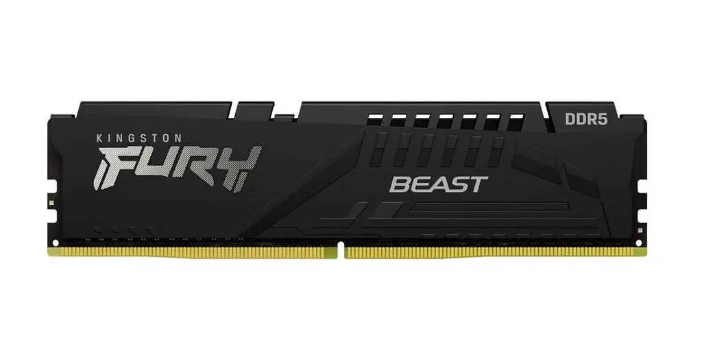 Оперативна пам'ять Kingston FURY 128 GB (4x32GB) DDR5 5600 MHz Beast Black (KF556C40BBK4-128) - фото 2