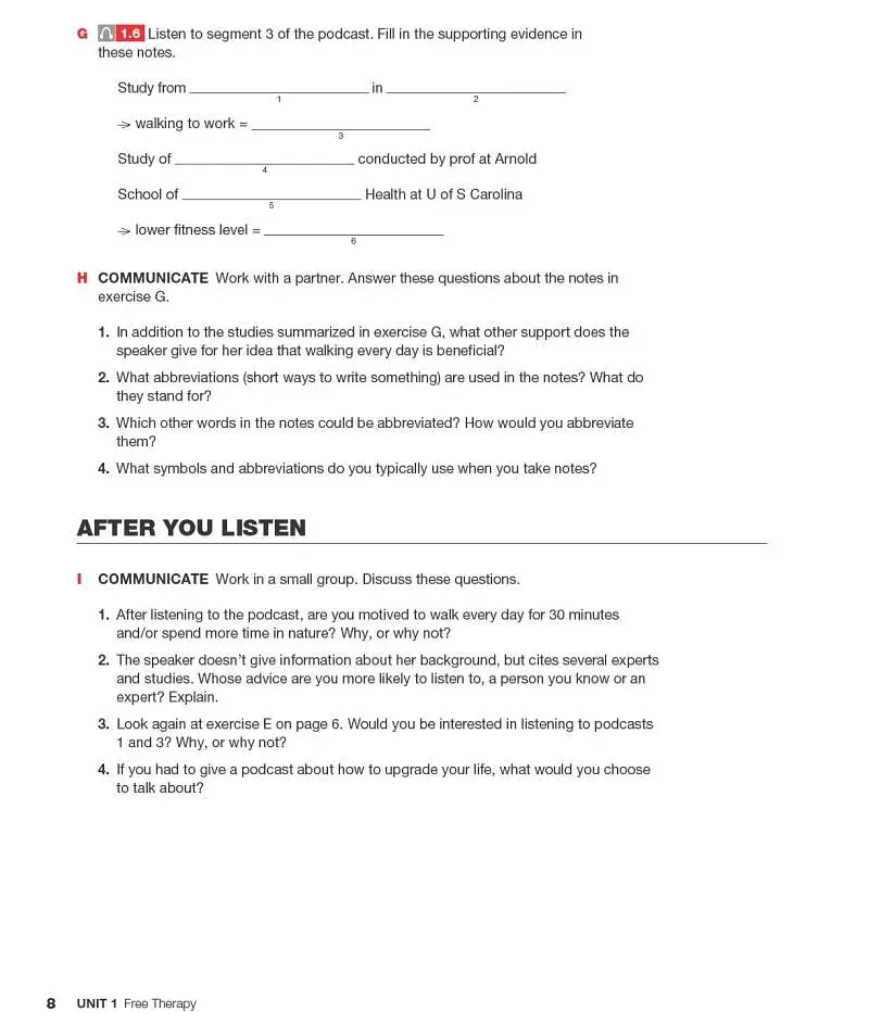 TED Talks: 21st Century Communication 4 Listening, Speaking and Critical Thinking Student's Book - фото 9