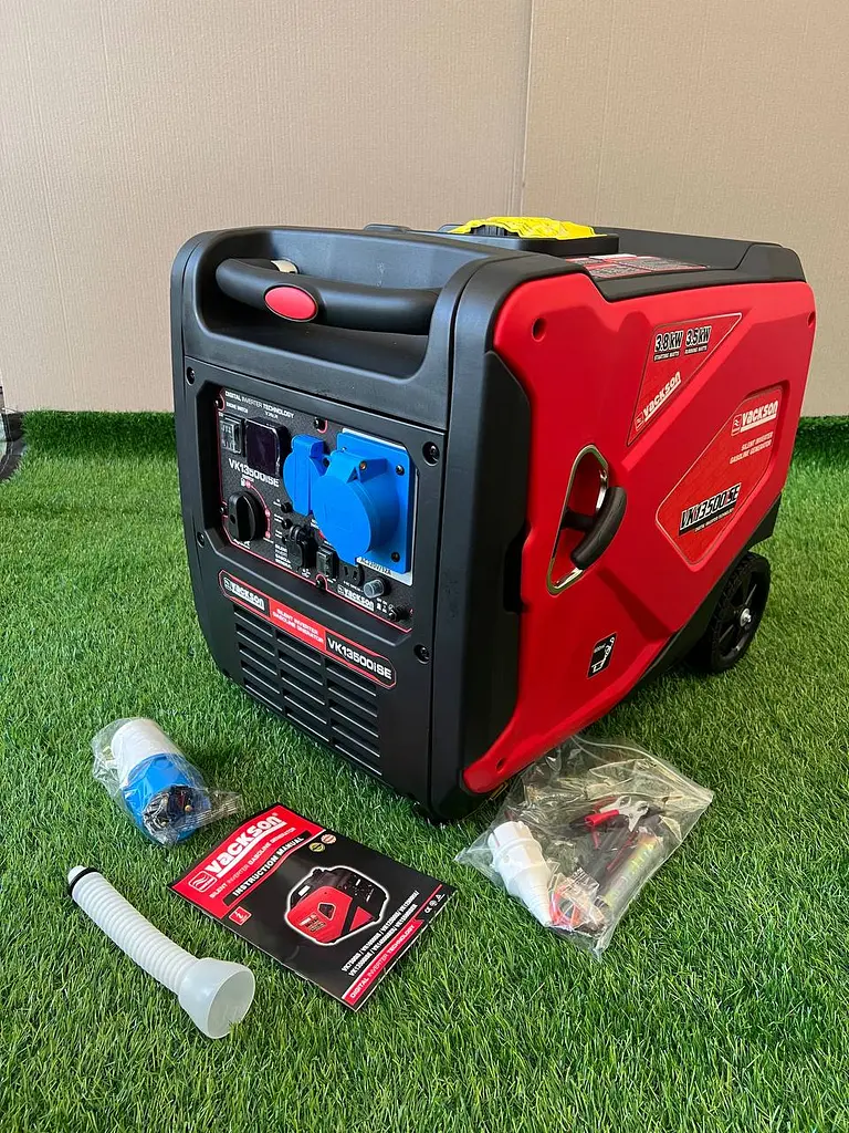 Інверторний бензиновий генератор Vackson VK13500iSE (3.5/3.8 кВт) + Електростатер - фото 3