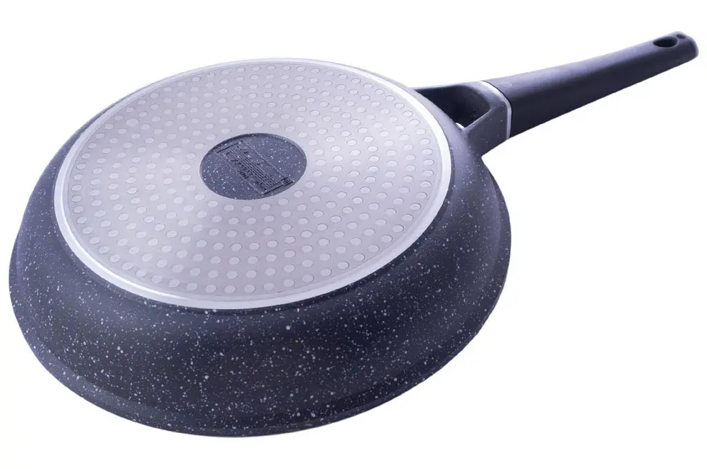 Сковорода антипригарна Maestro MR-4928 28 см Granite литий алюміній ручка, що знімається - фото 2