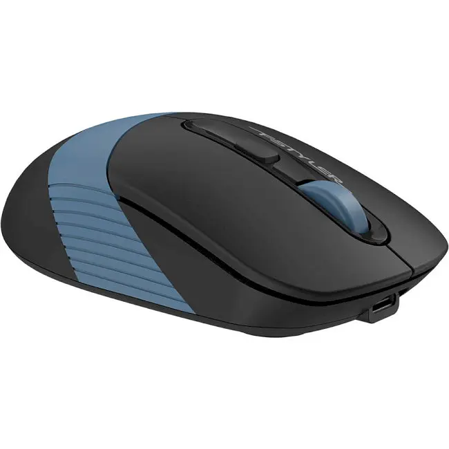 Миша A4Tech USB Fstyler FB10CS Ash Blue - фото 4