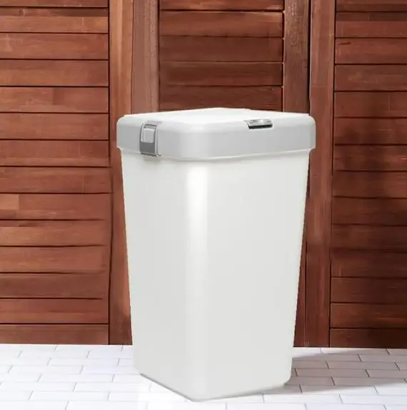 Кошик для білизни Motek білий 40 л (MT-08) - фото 5