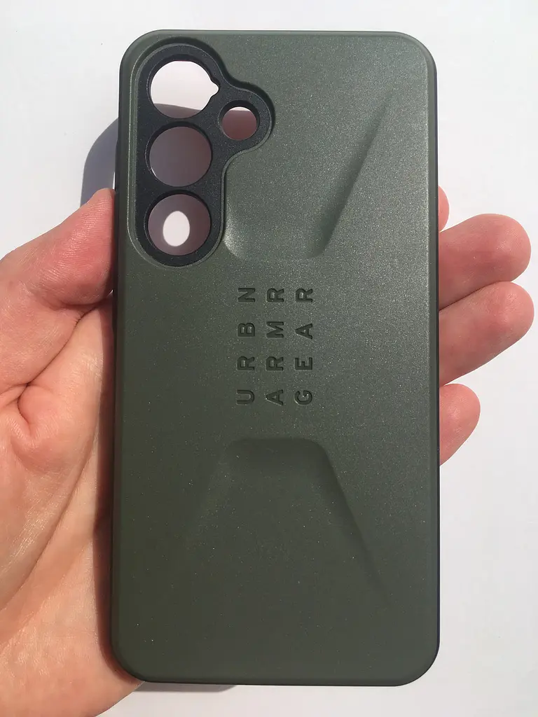Оригінальний протиударний чохол для Samsung Galaxy S24 (S921) UAG Civilian Olive 214437117272 - фото 7