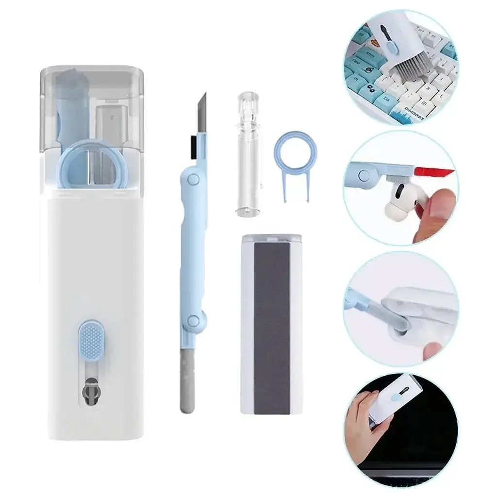 Універсальний чистячий набір XoKo Clean set 100 Blue (XK-CS100-BLU) - фото 3
