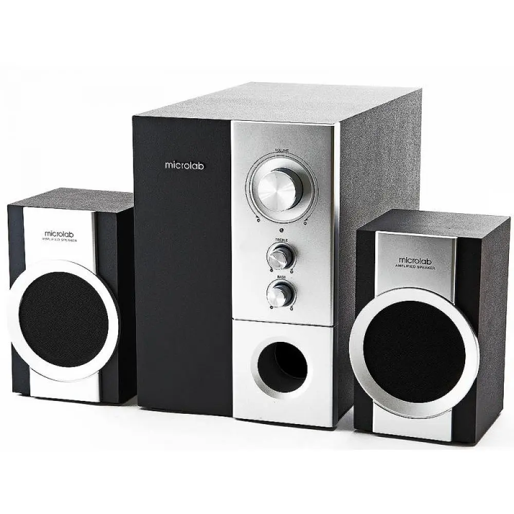 Компьютерная акустика Microlab M-590 2.1 Silver - фото 2