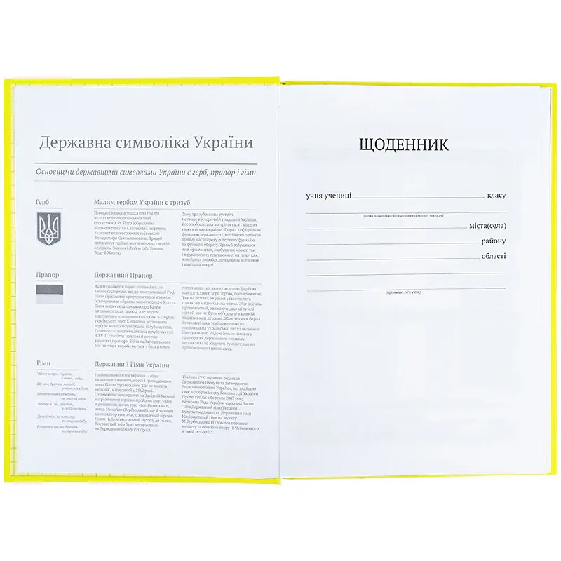 Щоденник шкільний Kite 170х238 мм жовтий (K25-262-13) - фото 5