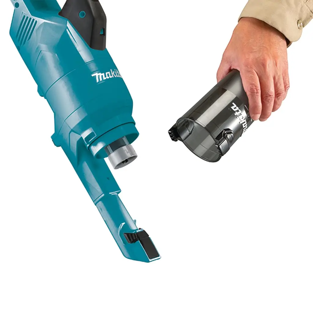 Пилосос акумуляторний з циклонним фільтром Makita DCL286FZ (180 мбар, 1.0 м3/хв, 0.25 л, BL, LXT 18 В, без акумуляторів та зарядного пристрою) - фото 5
