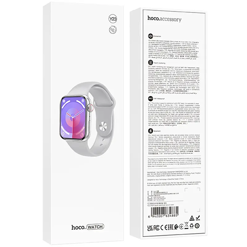 Смарт-часы Hoco Smart Watch Y23 Smart sports watch (call version) - фото 2