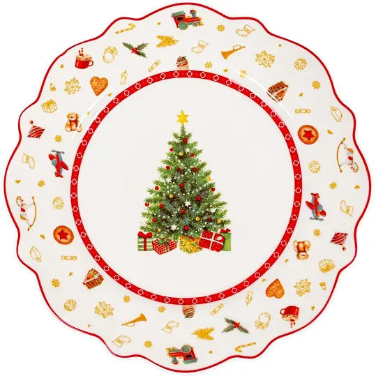 Набір тарілок Lefard Christmas delight 21 см 2 шт. (985-153) - фото 3