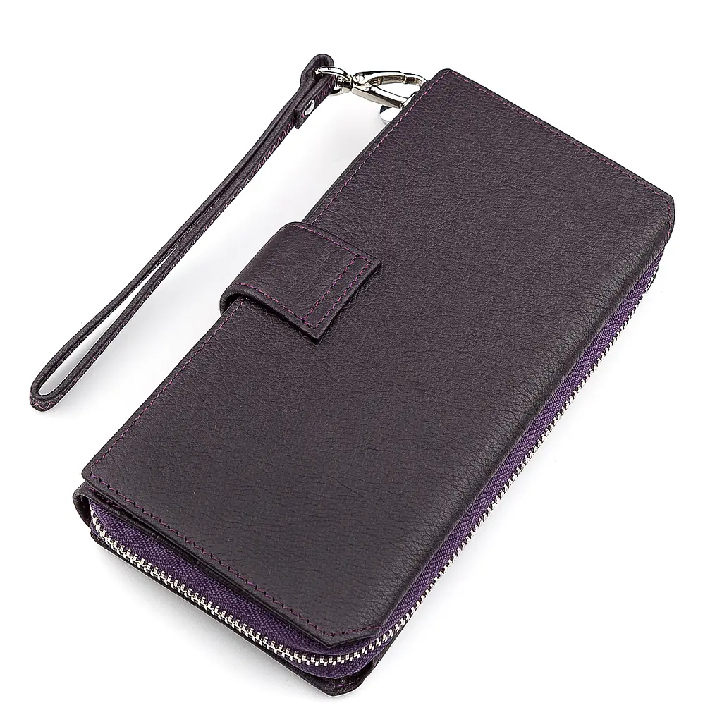 Жіночий шкіряний гаманець (SТ228) ST Leather 10.5х20х3.5 см acs0015529 - фото 2