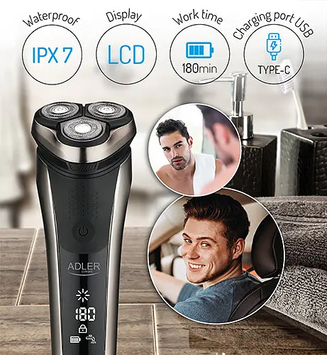 Бритва Adler AD 2933 LCD - фото 7