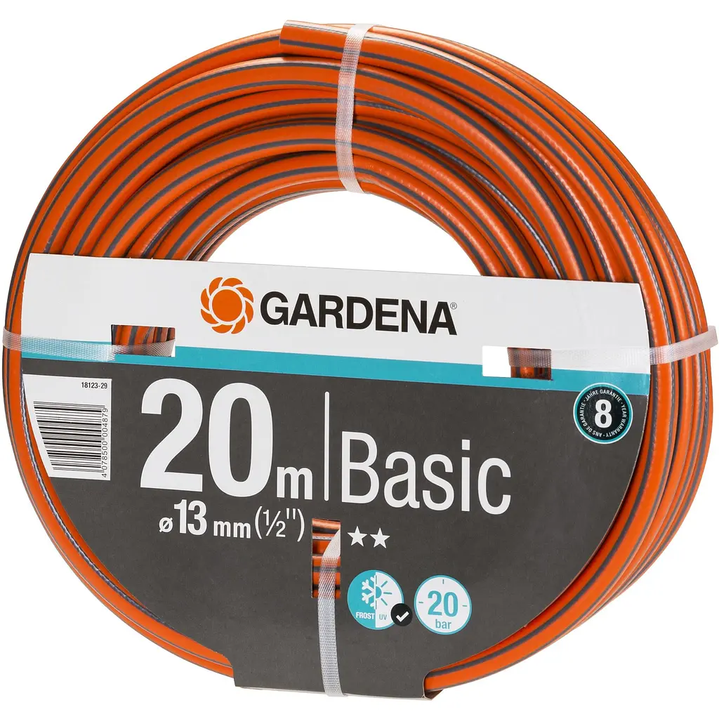 Шланг садовый Gardena Basic 13 мм 1/2" 20 м (18123-29.000.00) - фото 3