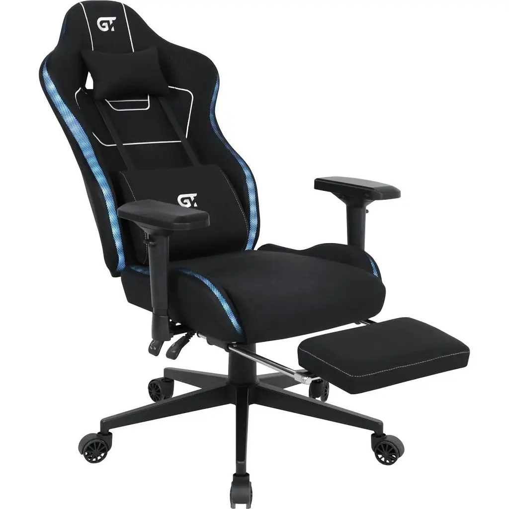 Геймерське крісло GT Racer X-2306 L Fabric Black [122602] - фото 5