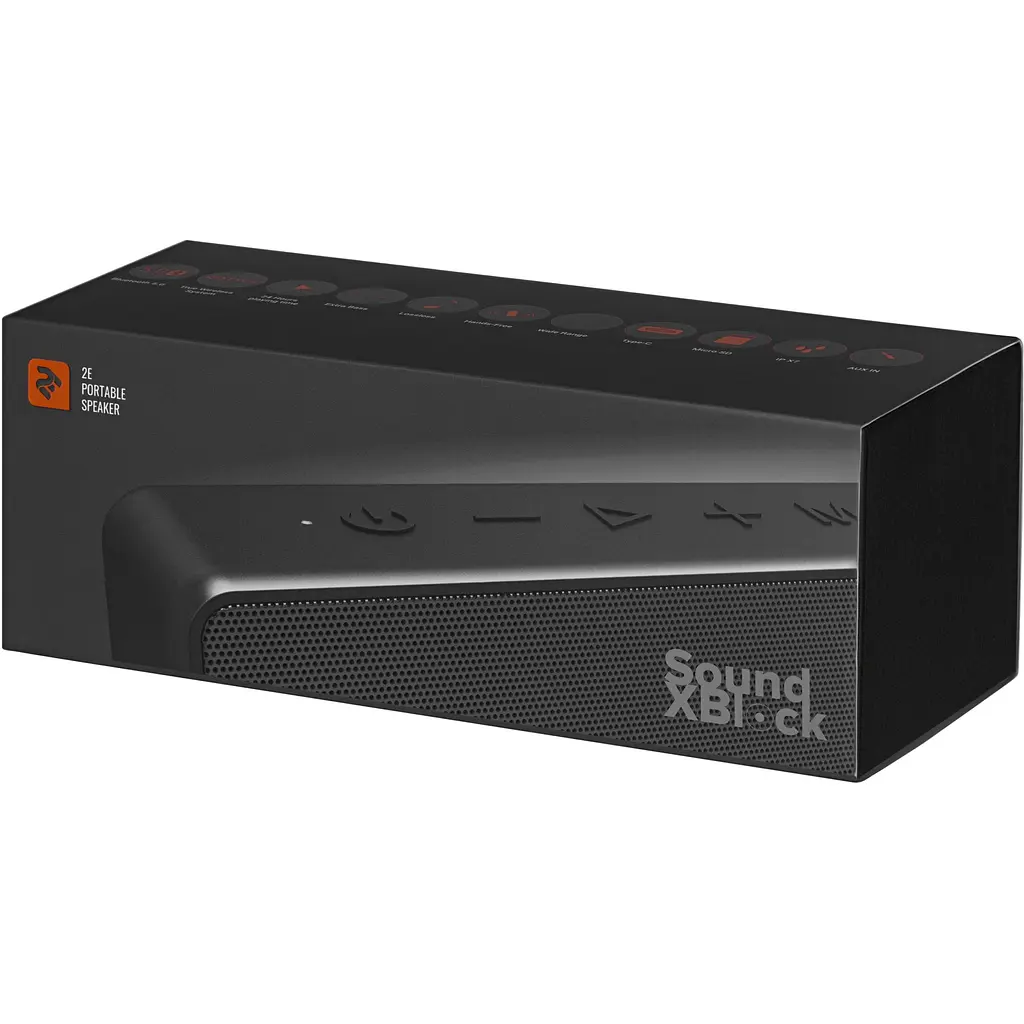 Портативна Bluetooth-колонка 2E SoundXBlock Black - фото 7