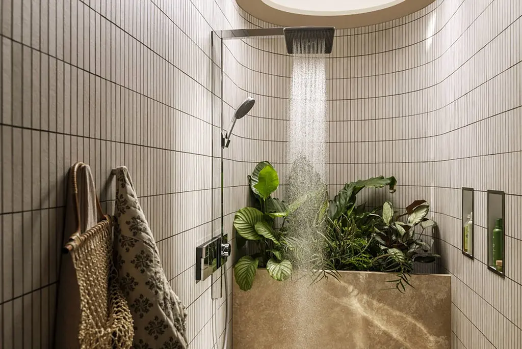 Душова система з термостатом Hansgrohe Raindance Alive Q 210x340 2jet з ShowerSelect Comfort chrome 24590000 - фото 4