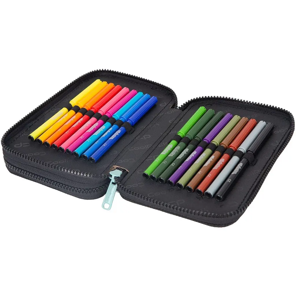 Пенал с наполнением CoolPack Jumper 2 Shoppy, 2 отделения (F066661) - фото 3