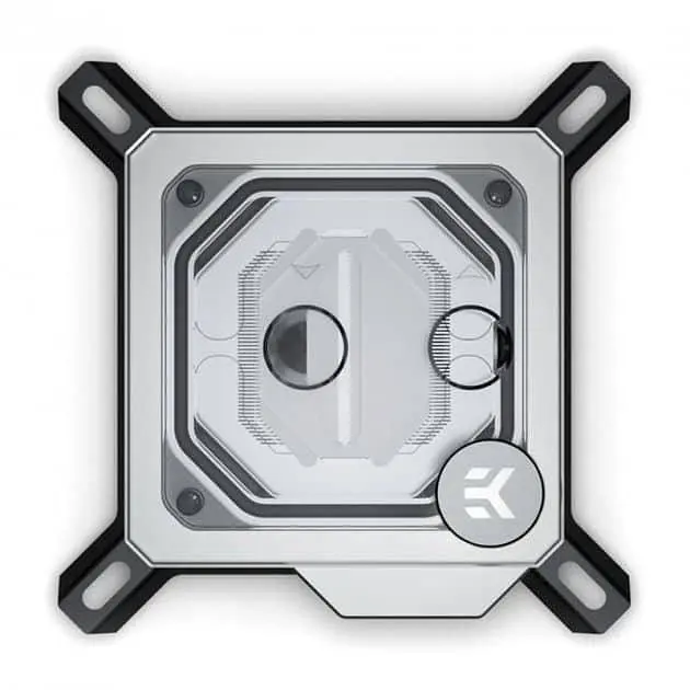 Водоблок EK-Quantum Velocity - Nickel + Plexi - фото 2