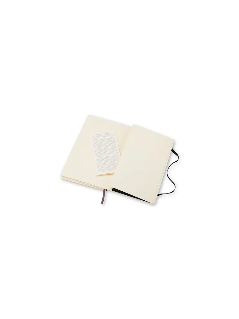 Записник Moleskine Classic середній, Клітинка Чорний М’який (QP617) - фото 5