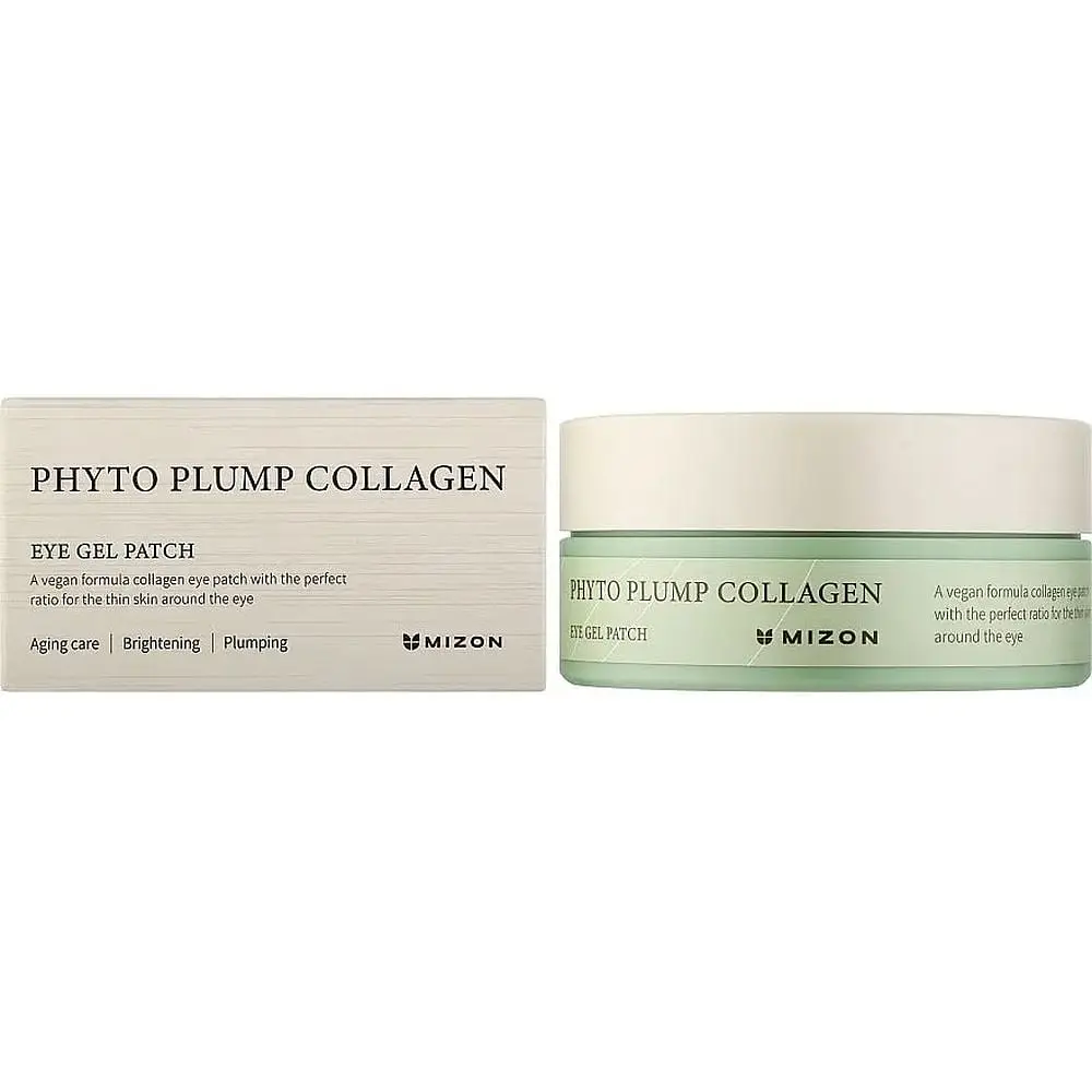 Гідрогелеві патчі для шкіри навколо очей Mizon Phyto Plump Collagen Eye Gel Patches 60 шт. - фото 6