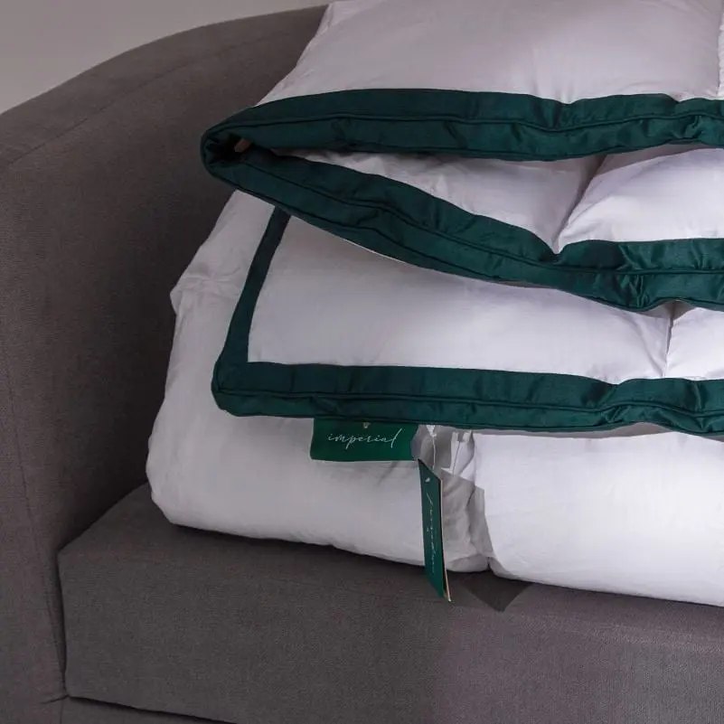 Ковдра антиалергенна MirSon Imperial Satin Luxe, зимова, 205х172 см, біла - фото 8