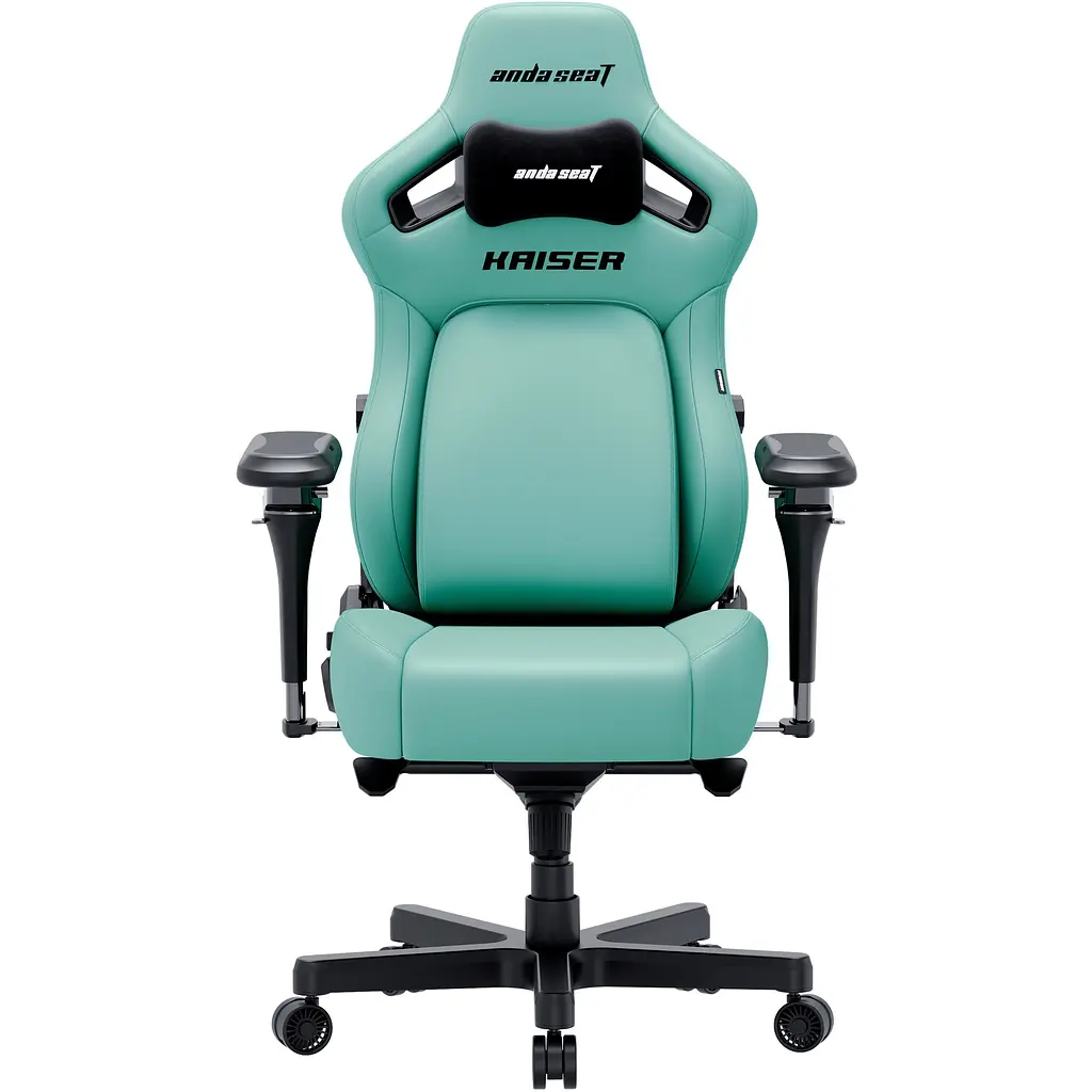 Крісло геймерське Anda Seat Kaiser 4 V2 Size XL до 180 кг ігрове Green PVC (AD12YDDC-XLL-20-E-PV/C-03) - фото 4