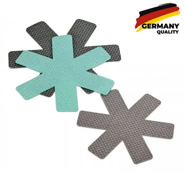 Захист для зберігання сковорідок Kela Amparo, м'ятний, 3 шт. (12328) - фото 2