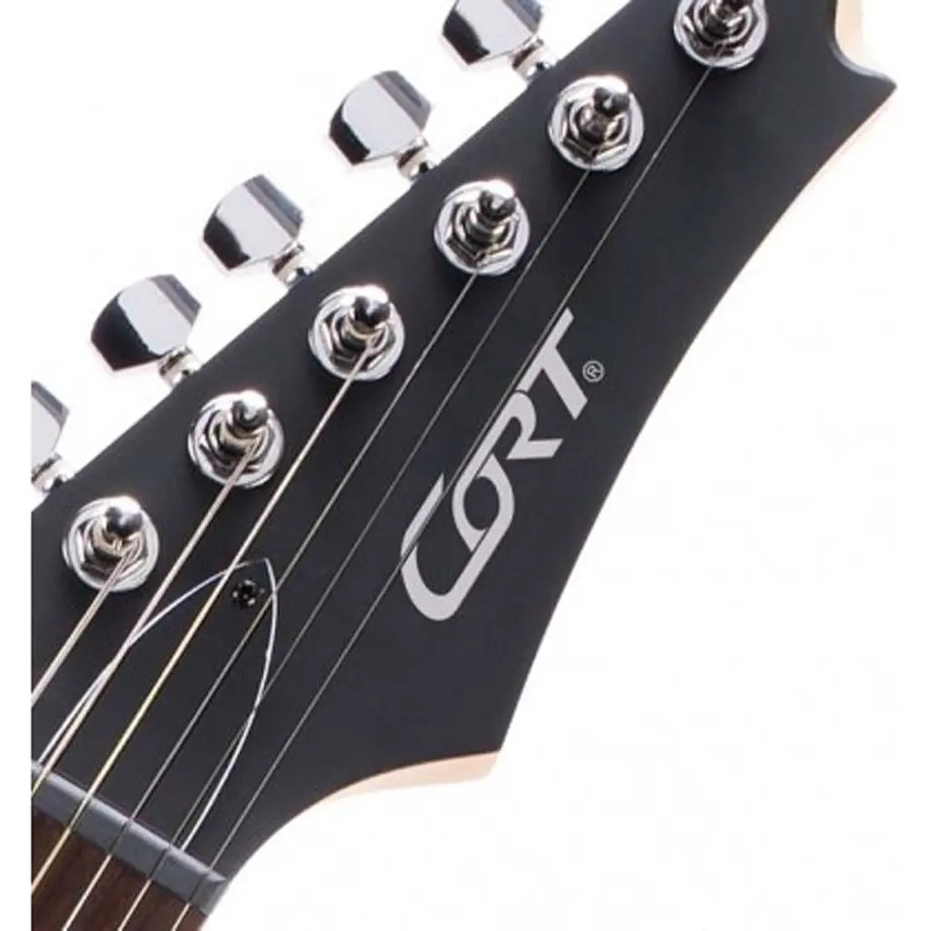 Электрогитара Cort X100 Open Pore Black Cherry Burst [160662] - фото 7