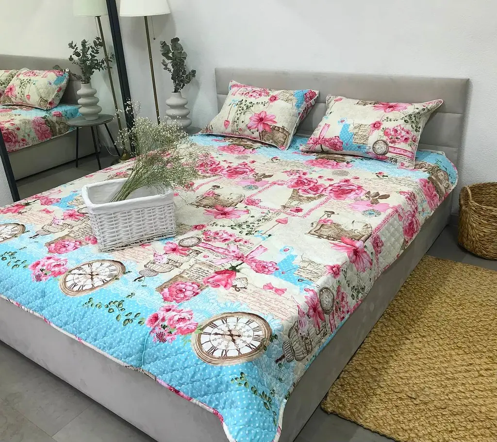 Наволочка декоративна Ecotton 50х70 см із бавовни на змійці Французький шик (3604) - фото 4