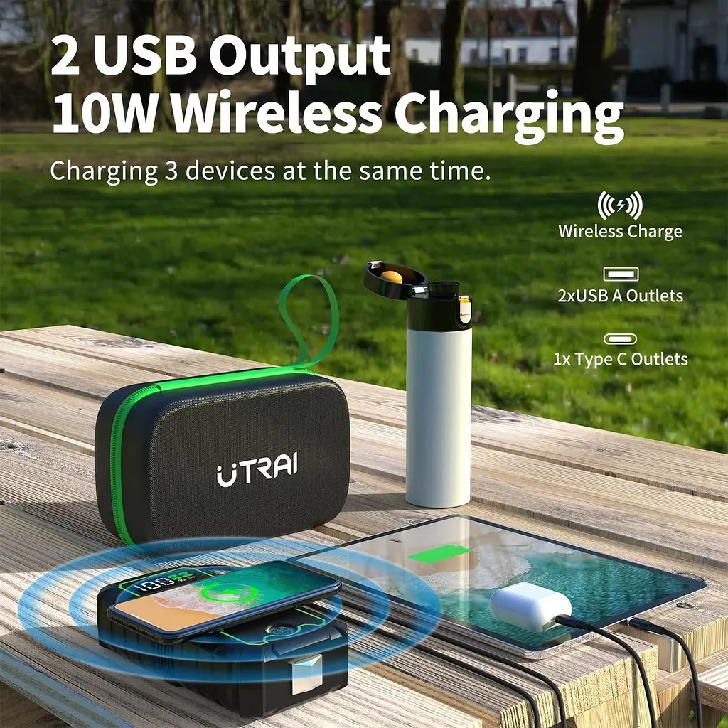 Пуско-зарядний пристрій 2500A 12V UTRAI JS-1 Pro Jump Starter Utrai Jstar One - фото 6