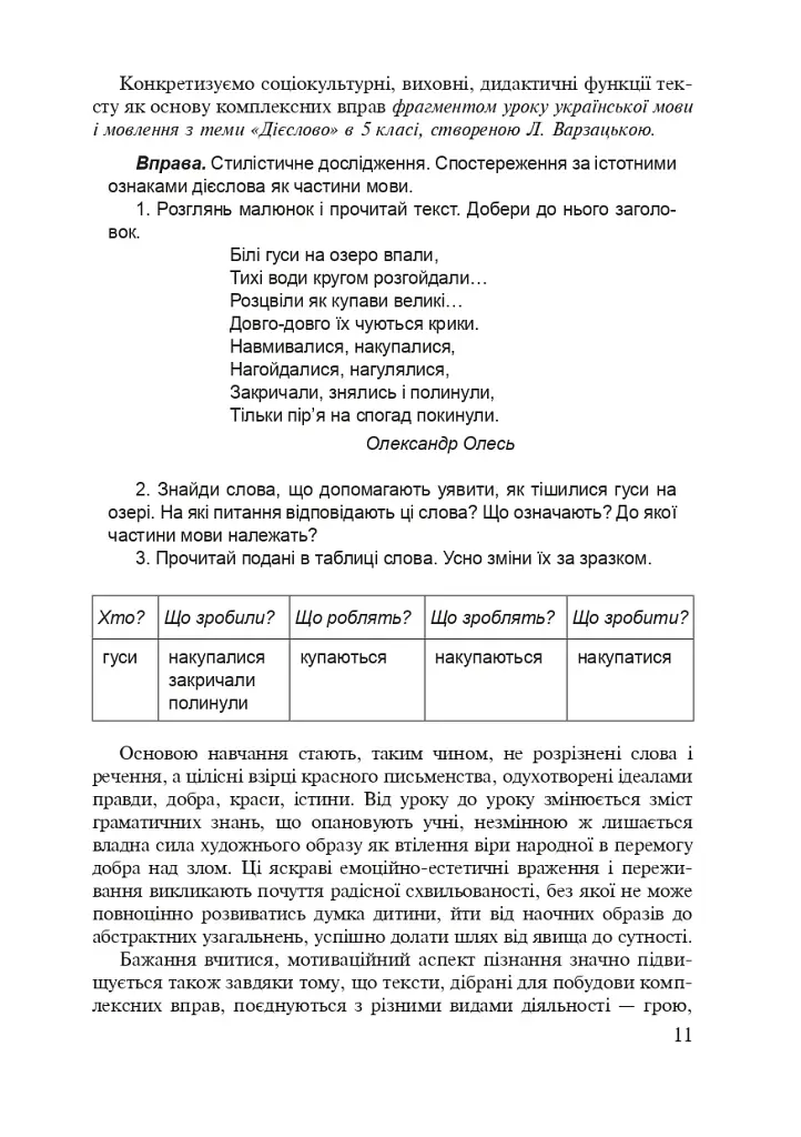 Формирование морфологической компетентности учащихся 5-7 классов на уроках украинского языка - фото 12