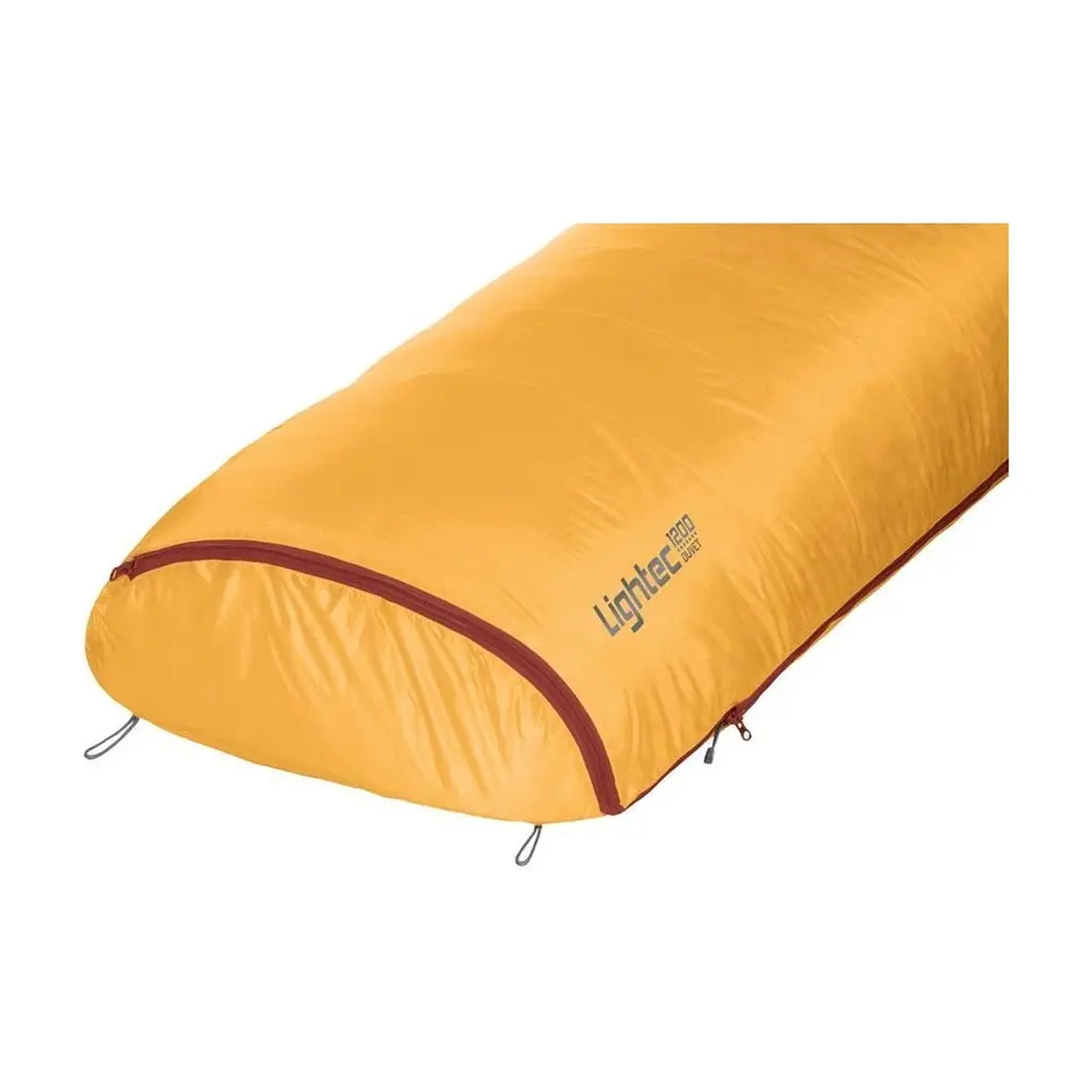 Спальний мішок Ferrino Lightec 1200 Duvet RDS Down -9°C Artisan Gold (86703QGG) (932324) - фото 3