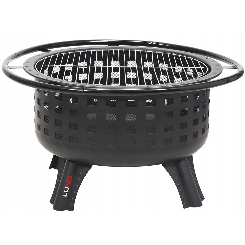 Корзина для костра и барбекю Lund стальная 80х80х61 см (99714) - фото 4
