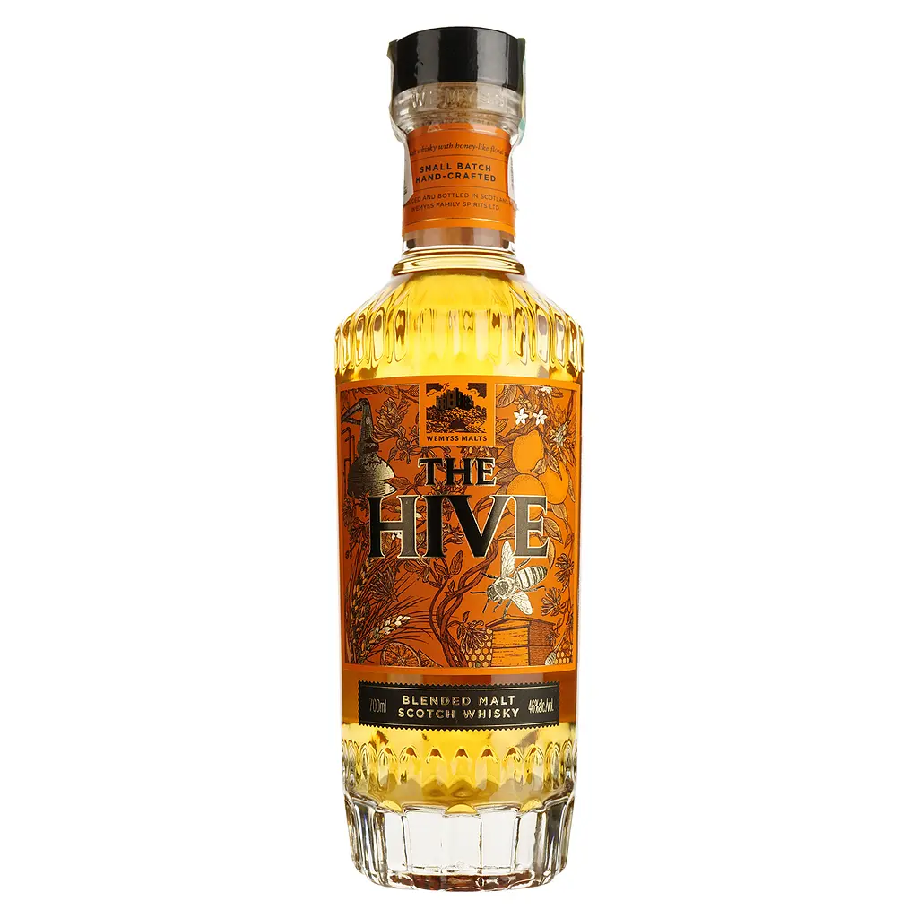 Віскі Wemyss Malts The Hive Blended Malt 46% 0.7 л в подарунковій упаковці - фото 2