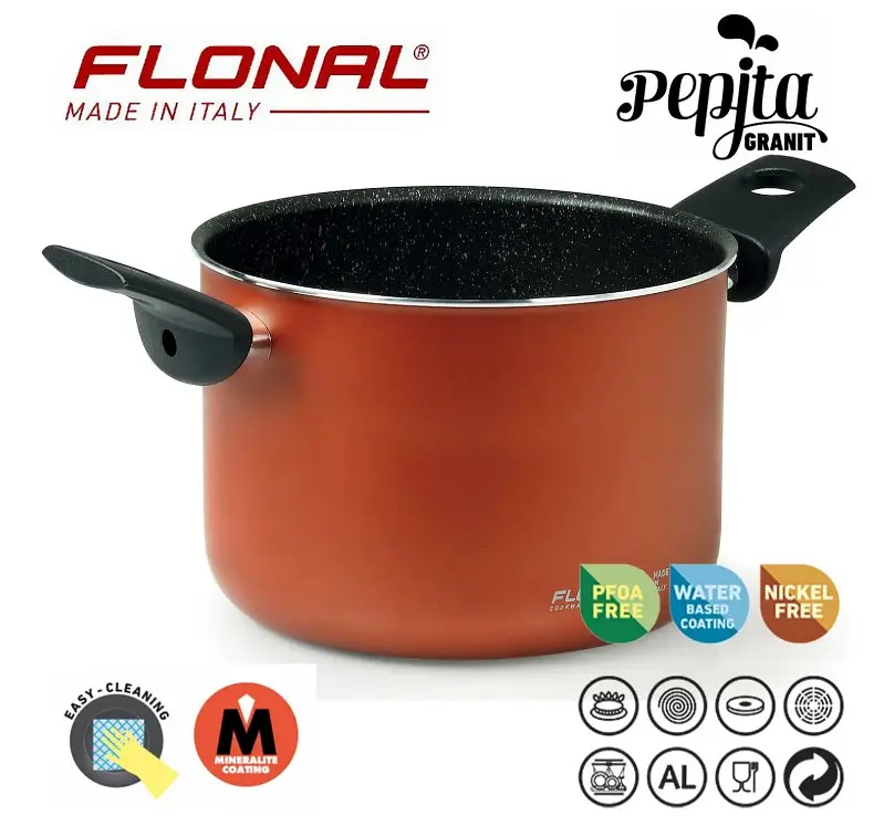 Каструля Flonal Pepita Granit 2,2 л (PGFPE1850) - фото 2